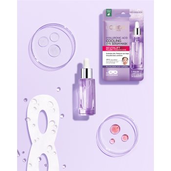 L’Oréal Paris Revitalift Filler Mască textilă cu efect de iluminare și hidratare pentru ochi - imagine 3